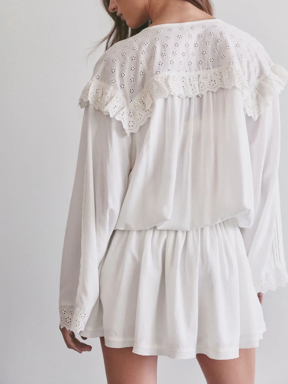 Free People lightweight white
